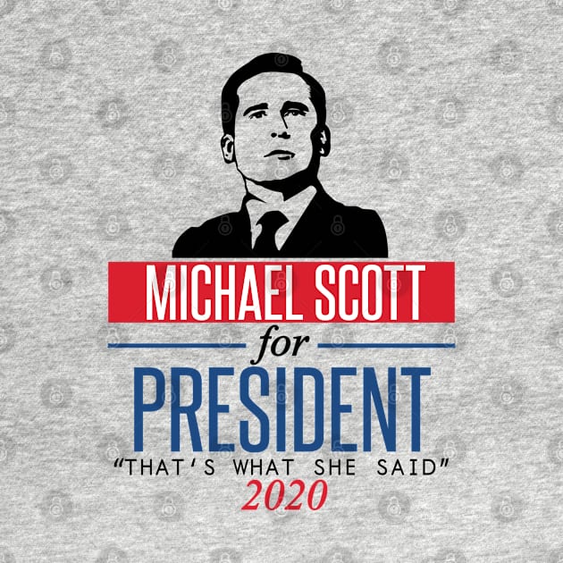 Michael Scott for President by mariansar
